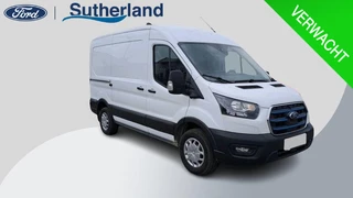 Hoofdafbeelding Ford E-Transit Ford E-Transit 350 L2H2 Trend 68 kWh 184pk | Pro Power on board | Navigatie | Adaptieve Cruise |  Digitale binnenspiegel | Laadruimtebescherming | Reservewiel | H7 batterij | LED laadruimteverlichting