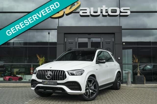 Mercedes-Benz GLE-klasse GLE53 AMG 435pk 4MATIC+ Panoramadak Head-up Burmester Trekhaak Nappaleder Night pakket 21" LMV