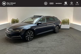 Skoda Superb Combi 1.4 TSI 218pk DSG iV Business Edition Plus | Panoramadak, Trekhaak Zwenkbaar, 360 Graden Camera |
