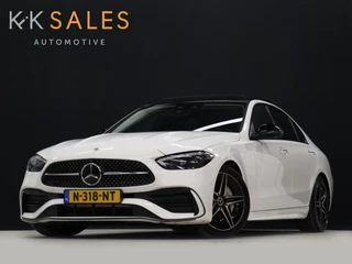 Mercedes-Benz C-Klasse 200 4MATIC AMG Line *WEEKAANBIEDING* [SCHUIFKANTELDAK, ADAPTIVE CRUISE CONTROL, BURMESTER, ELEKTRISCHE STOELEN, 360 CAMERA, SFEERLICHT, CARBON, URBAN GUARD+,  NIEUWSTAAT]