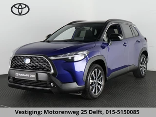 Hoofdafbeelding Toyota Corolla Cross Toyota Corolla Cross HYBRID 200 STYLE-PACK BI-TONE PANORAMADAK 1e EIG.BIJNA 2024.GARANTIE 10-2033.BSM.PDC V+A. STUUR+STOELVERWARMING.ETC ETC