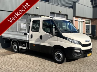 Iveco Daily 35S11D 2.3 345 Airco Trekhaak 3500kg trekgewicht 6-Persoons Open laadbak Pick-up P-up Bakwagen 1e eigenaar Euro 5 Bpm vrij voor particulier gebruik!!