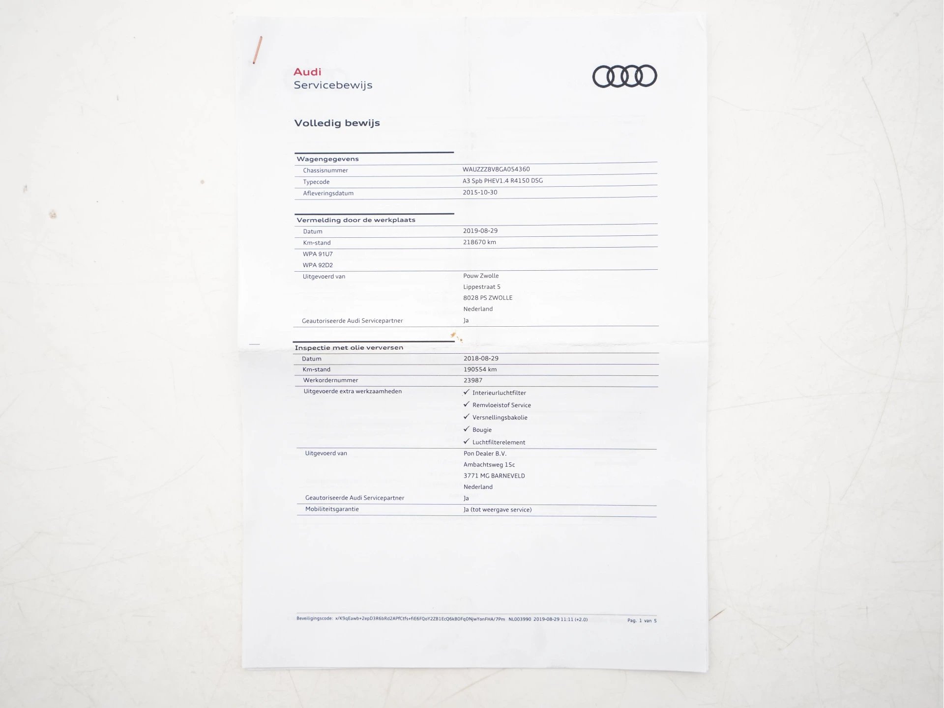 Hoofdafbeelding Audi A3