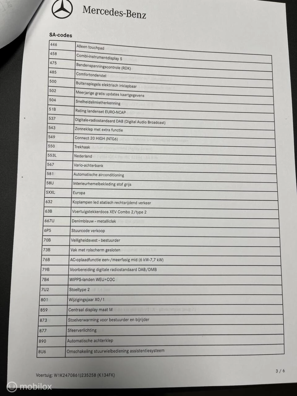 Hoofdafbeelding Mercedes-Benz B-Klasse