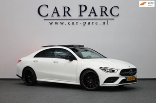 Mercedes-Benz CLA-klasse 200 AMG LED/VIRTUAL/SFEER/PANO/ALCANTARA+S.VERWARMING/19" LMV/CAM/ACC/ECC/12 MDN GARANTIE!