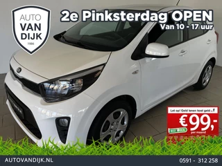 Kia Picanto 1.0 CVVT AIRCO STOELVERW STUURVERW 5DEUREN MULTI STUUR ELEK RAMEN CENT VERG NIEUWSTAAT
