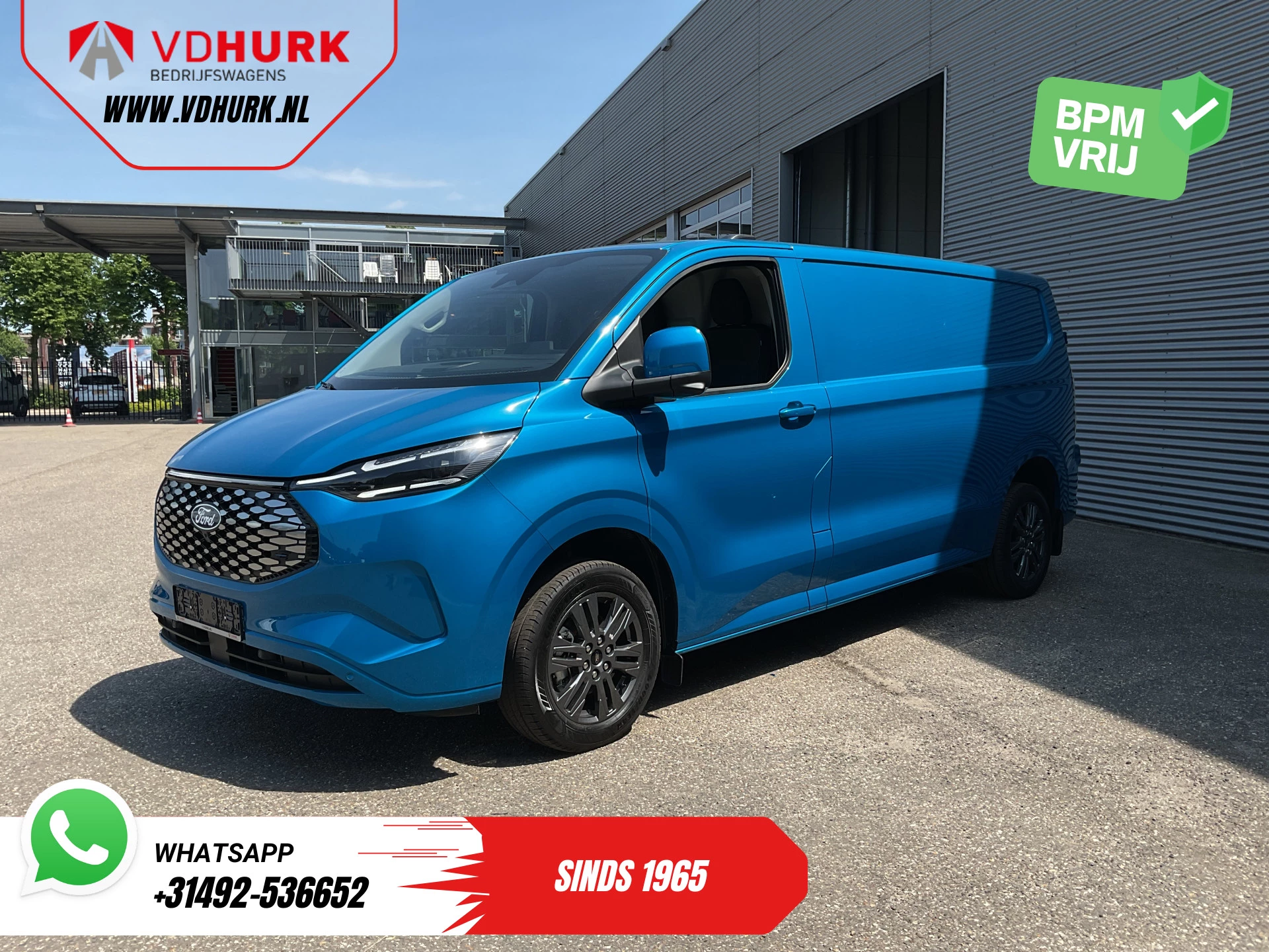 Hoofdafbeelding Ford E-Transit Custom