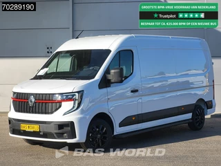 Renault Master 130PK 2025model L3H2 Special Edition LED Imperiaal 17 inch Velgen Airco Cruise Camera Carplay Parkeersensoren L3 12m3 Airco Cruise control