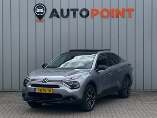 Hoofdafbeelding Citroën ë-C4 X Citroen Ë-C4 X Shine 54 kWh ORG NL 1E EIG DEALEROND|PANO|TREKHAAK|CAMERA|BLINDSPOT|VIRTUALCOCKPIT|ADAPT.CRUISE|HEADSUP|STOELVRM|