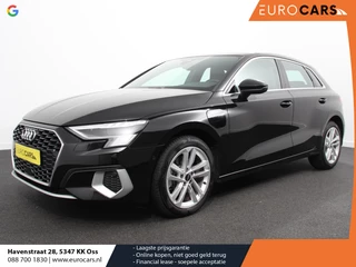 Audi A3 Sportback 40 TFSI e Advanced S Tronic Climate control Adaptive cruise control LED Parkeersensoren Keyless Navigatie Verwarmde voorstoelen Panoramadak Apple Carplay/ Android Auto