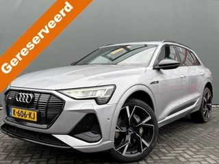 Audi e-tron BWJ 2020 55 quattro 408 PK S-Line edition 95 kWh FULL LED | PANO | CAMERA | HALF LEDER | ADAPTIVE CRUISE | ELEKTRI. STOELEN | STOELVERW. | ELEKTRI. ACHTERKLEP | CARPLAY + ANDROID | NAVI | CLIMA | LMV | PDC