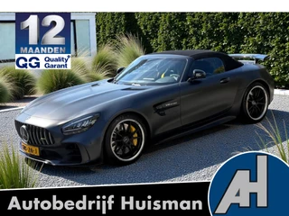 Mercedes-AMG GT R Roadster 430kW/585pk DKG7 1/750! DISTRONIC PLUS + VIRTUAL COCKPIT + BURMESTER 3D SOUND + CAMERA + BLIS + + STOELVERWARMING + AIRSCARF + MBUX NAVIGATIE + ACHTERASBESTURING + HOMELINK + PARKSENSOREN + 19"/20" LM-VELGEN!
