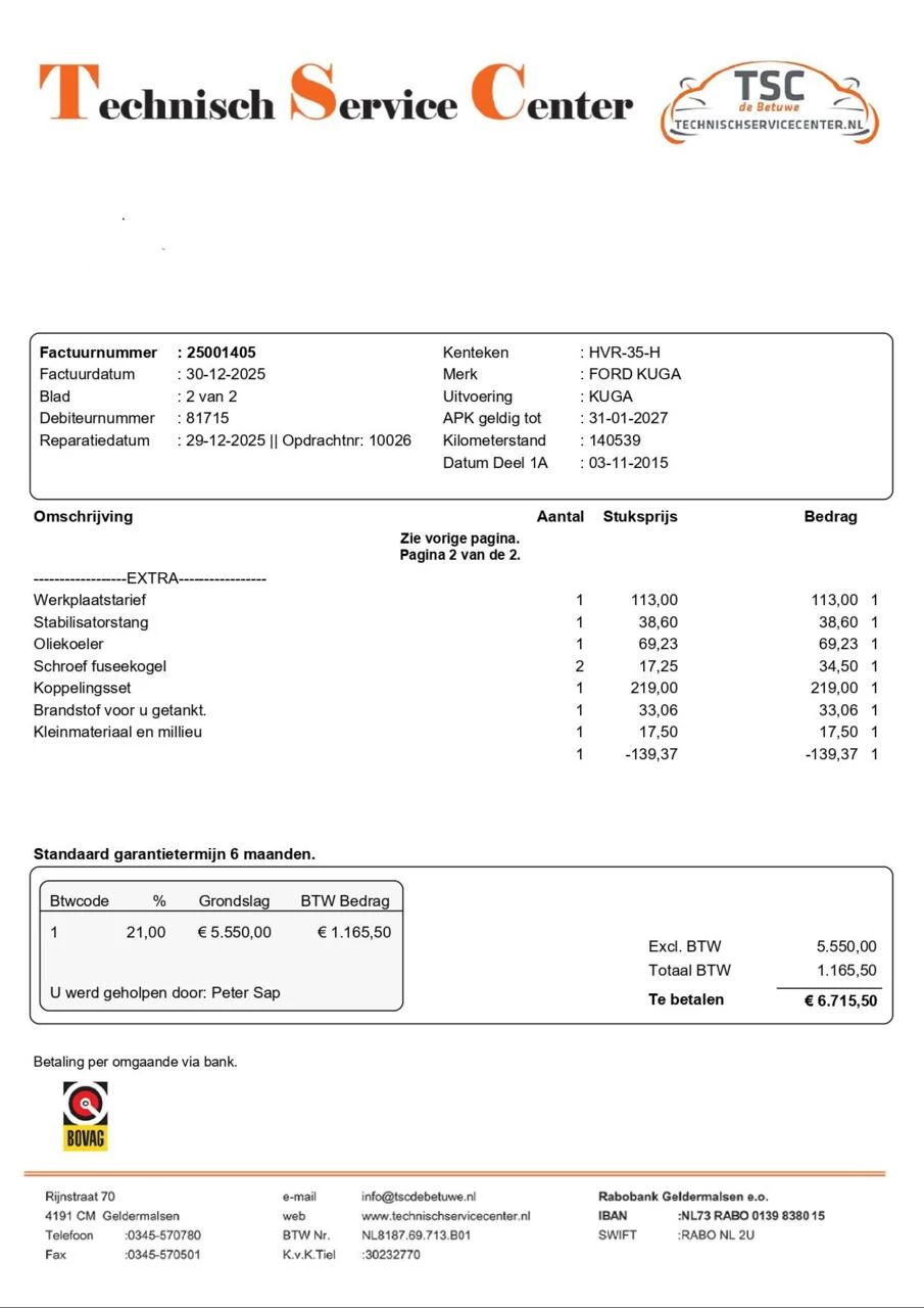 Hoofdafbeelding Ford Kuga