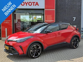 Toyota C-HR 1.8 HYBRID GR-SPORT 19"LM-VELGEN CAMERA NAVI STUUR-/STOELVERWARMING P-SENSOREN AD-CRUISE HALF-LEDER/ALCANTARA