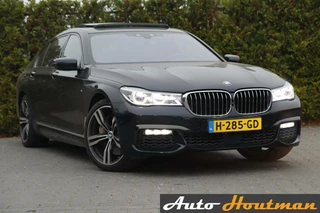 BMW 7-serie 750Li xDrive 449 Pk M-pakket High Executive VIP Full options|Leder|Panodaken|Massage stoelen| B&W|Head up display|Luchtvering|4 wiel besturing| 360 Camera