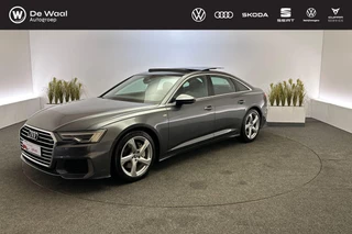 Audi A6 Limousine 45 TFSI 245pk S tronic Sport S line edition | S line, Panoramadak, Matrix LED Koplampen, 19" LM Velgen |