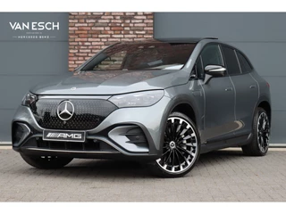 Hoofdafbeelding Mercedes-Benz EQE Mercedes-Benz EQE SUV 500 4Matic AMG Line 96 kWh | Hyperscreen | Airmatic | Achterasbesturing | Distronic+ | Stoelventilatie | Trekhaak | Burmester | Memory | HUD | Warmtepomp |