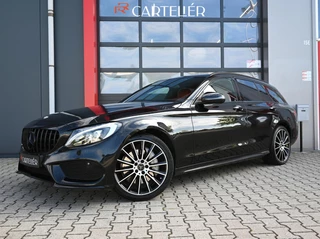 Mercedes C-klasse Estate 350 e AMG Line 279PK | Lease Edition Plus | Desingo Leather | Camera |Led | Memory | Stoelverwarming | Nav | Cruise | Sfeerverlichting