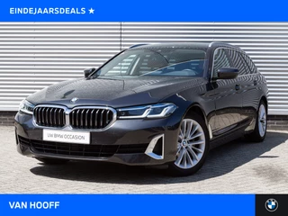 BMW 5 Serie Touring 520i High Executive Luxury Line Automaat / Laserlight / Sportstoelen / Achteruitrijcamera / Live Cockpit Professional / Parking Assistant / Leder
