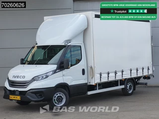 Hoofdafbeelding Iveco Daily Iveco Daily 35S21 3.0L 210PK Automaat Schuifzeilen Laadklep ACC LED CarPlay Euro6 Schuifzeil Zeilen Koffer Meubelbak Bakwagen Airco