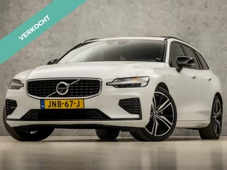 Volvo V60 2.0 T8 Twin Engine AWD Polestar Engineered 405Pk (PANORAMADAK, APPLE CARPLAY, MEMORY SEATS, LEDER, HARMAN/KARDON, TREKHAAK, CAMERA, ADAPTIVE CRUISE, GETINT GLAS, NIEUWSTAAT)