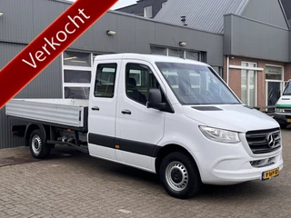 Mercedes-Benz Sprinter 314 2.2 CDI L3 DC Maxi Openlaadbak Airco Cruise controle Apple carplay Navigatiesysteem 2-Persoons open laadbak Pick-up Euro 6  P-up bakwagen