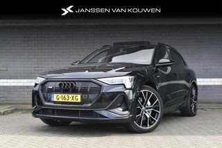 Audi e-tron e-tron 50 quattro Launch edition Black 71 kWh / SOH 89% / Pano / S-Line / Stoelverwarming / Memory stoelen