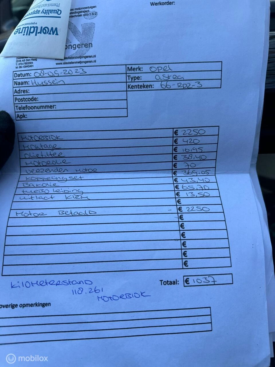 Hoofdafbeelding Opel Astra