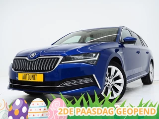 Škoda Superb Combi 1.4 TSI iV Laurin & Klement | Panoramadak | Massage | Trekhaak | Canton | Leder | 360 | Keyless | Adaptive Cruise
