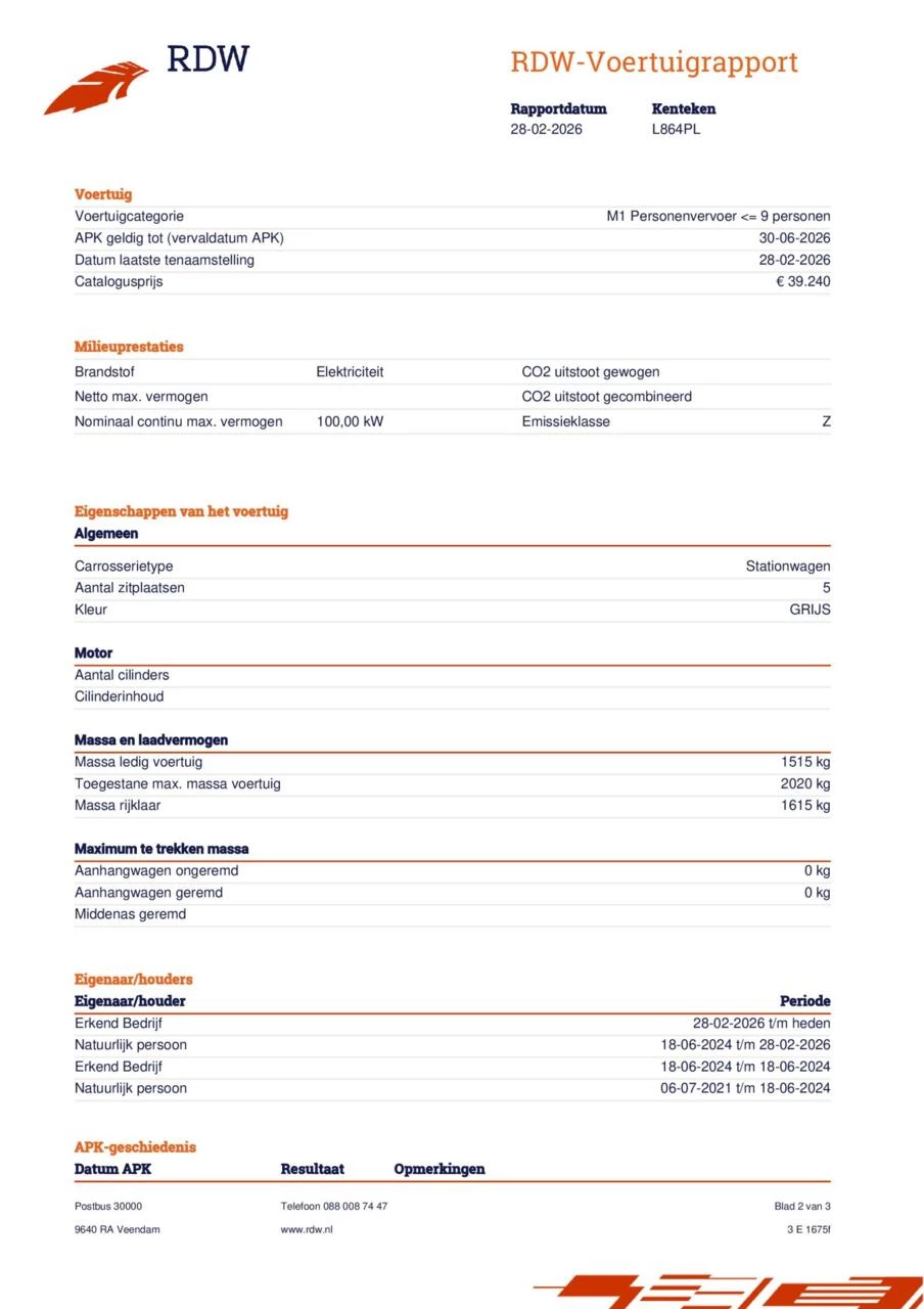 Hoofdafbeelding Volkswagen e-Golf