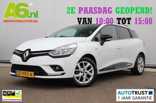 Renault Clio Estate 0.9 TCe Limited Navigatie Airco Cruise Control Bluetooth 16 inch LMV LED Donkere Ramen
