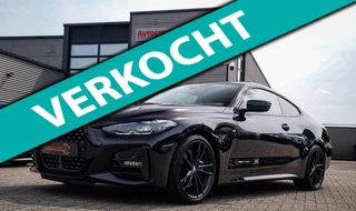 BMW 4-serie Coupé 430i High Executive | Schuifdak | BMW LED | Camera | Apple Carplay | Black Edition | Shadowline | Alcantara |