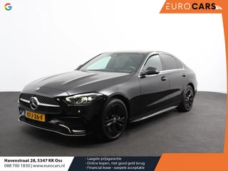 Mercedes-Benz C-klasse 300e AMG Line sedan Automaat Climate control Adaptieve cruise control Parkeersensoren Achteruitrijcamera Sfeerverlichting Stoelverwarming Keyless LED Navigatie