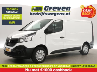 Renault Trafic 1.6 dCi T29 L1H1 | Airco | Cruise | Navigatie | 3 Persoons | Parkeersensoren | Elektrpakket
