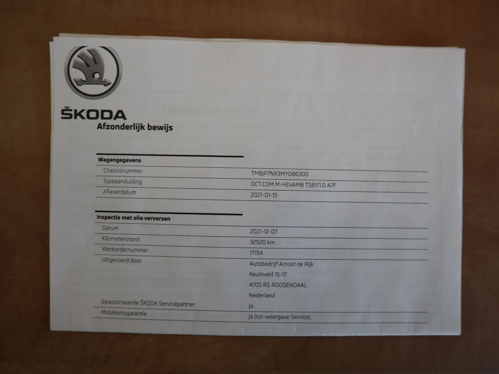 Hoofdafbeelding Škoda Octavia