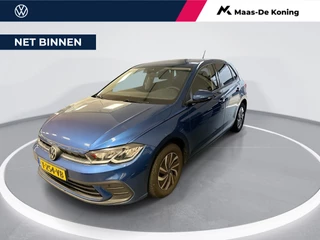 Volkswagen Polo 1.0 TSI 95pk Life · Apple/Android Car Play · P-Sensoren · Getint Glas · Airco · 15'' Inch · Garantie t/m 11-09-2027 of 100.000km