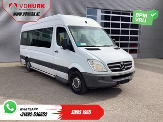 Mercedes-Benz Sprinter 313 2.2 CDI Aut. L3H2 €10.587,- incl BTW (BPM VRIJ) EXPORT Combi/ 9 persoons/ Kombi/ 9P/ Rearbar/ Sidebars/ Airco/ Rolstoellift