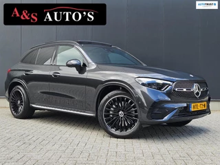 Mercedes-Benz GLC-klasse 300 4MATIC AMG Line Panodak Luchtvering Memory 360camera Trekhaak Leder Virtual Sfeerverlichting