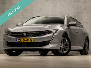 Peugeot 508 SW 1.6 PureTech Sport 181Pk Automaat (APPLE CARPLAY, GROOT NAVI, 360 CAMERA, LEDER, SPORTSTOELEN, ADAPTIVE CRUISE, KEYLESS, LED KOPLAMPEN, NIEUWE APK, NIEUWSTAAT)