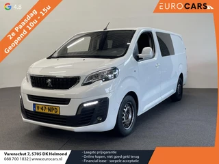 Peugeot Expert 2.0 BlueHDI 120 L3H1 Asphalt Dubbele Cabine Automaat Trekhaak Navigatie Apple Carplay/Android Auto Parkeersensoren Cruise Control Airco