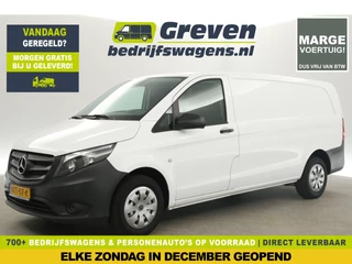 Mercedes-Benz Vito 116 CDI Extra Lang 164PK | Marge | Airco Cruise 3 Persoons Elektrpakket Schuifdeur Trekhaak