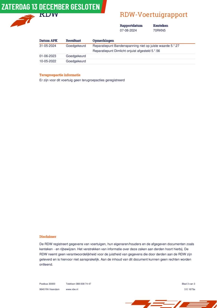 Hoofdafbeelding Dacia Sandero