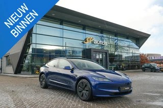 Tesla Model 3 283pk MJ2024 Nieuw model Autopilot Zwart leder Stoelverwarming Camera NLauto 1e eigenaar