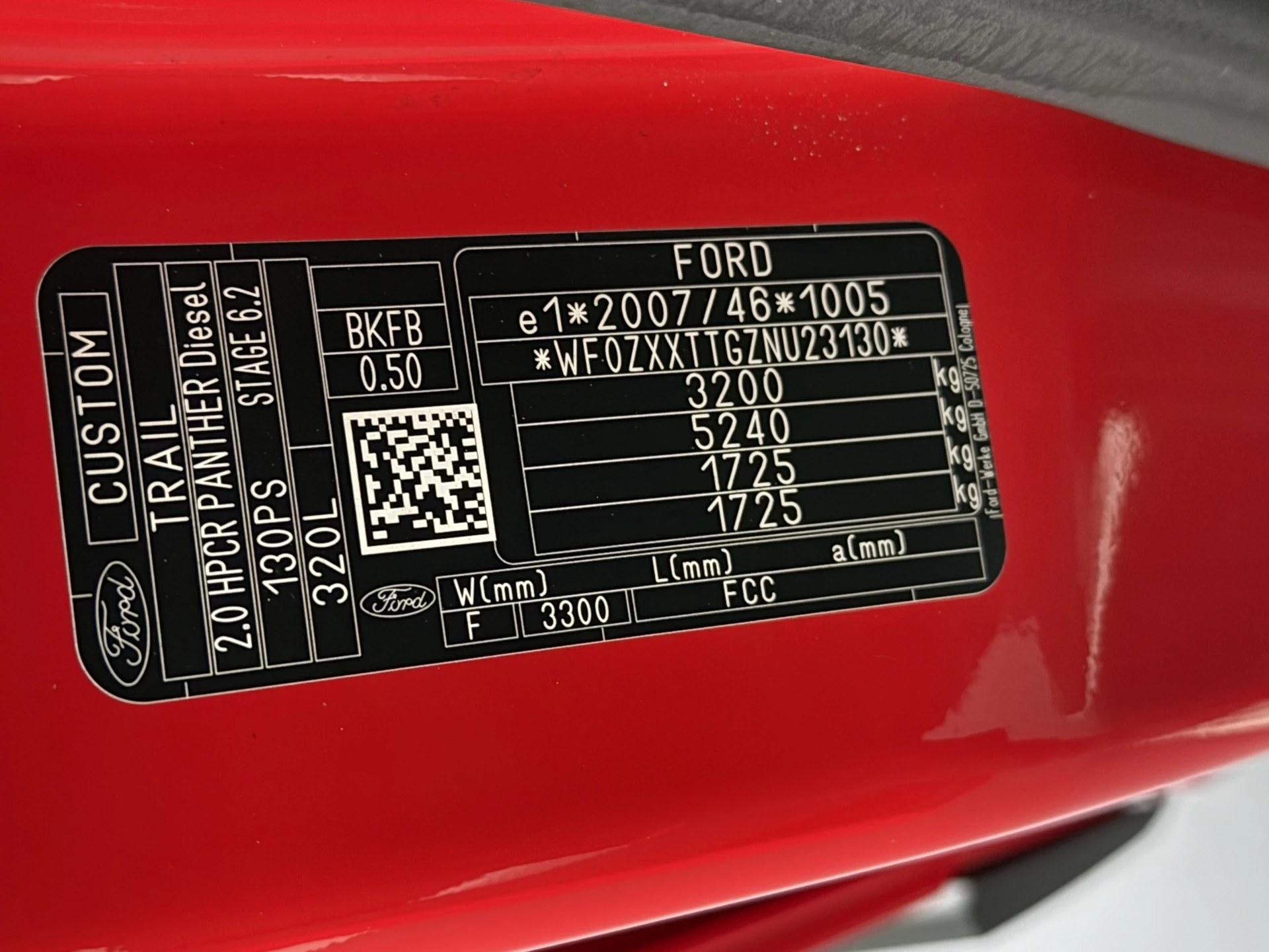 Hoofdafbeelding Ford Transit Custom