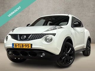 Hoofdafbeelding Nissan Juke Nissan Juke 1.6 Sport Black&White Automaat (NAVIGATIE, CLIMATE, CAMERA, SPORTSTOELEN, GETINT GLAS, CRUISE, NIEUWSTAAT)
