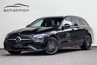 Hoofdafbeelding Mercedes-Benz C-Klasse Mercedes-Benz C-Klasse Estate 300 e AMG Line, Distronic, Trekhaak, Camera, Hybrid 2024