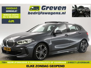 BMW 1 Serie 118i M-Sport Automaat Pano Sfeer Camera Virtual Clima Cruise Navi PDC LED 18''LMV