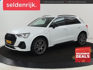 Audi Q3 45 TFSIe S edition | Leder | Stoelverwarming | Adaptive cruise | Camera | Carplay | Sfeerverlichting | Navigatie | Sonos 3D Sound | Climate control | Parkeerhulp | Full LED | S Line | PHEV | Plug In
