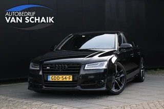 Hoofdafbeelding Audi A8 Audi A8 4.0 TFSI S8 plus quattro Pro Line+ | KERAMISCH | MEMORY | BOSE | HEAD-UP | CARBON | 360° CAMERA | STOELVERW. | CRUISE | STOELVERK. | MASSAGE |