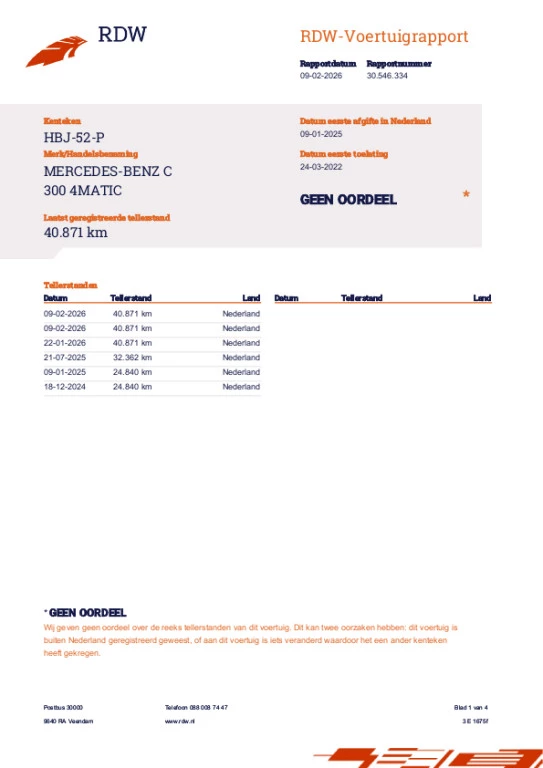 Hoofdafbeelding Mercedes-Benz C-Klasse